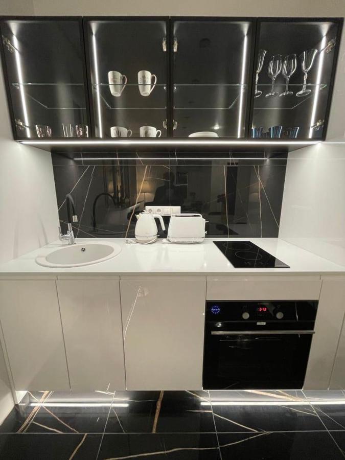 1 Room 65M2 Center Of Obolon Near River Side. 基輔 外观 照片